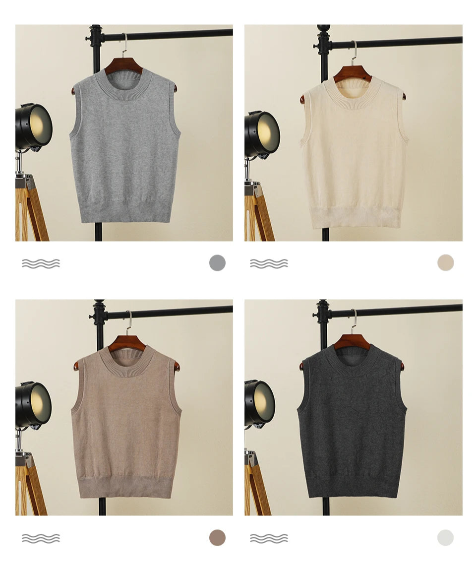 Tops Female Vest Clothing Blouse Preppy Style Aesthetic Sweater Sweaters Pullover Women Women's Warm Korean Padded Woman Knitted