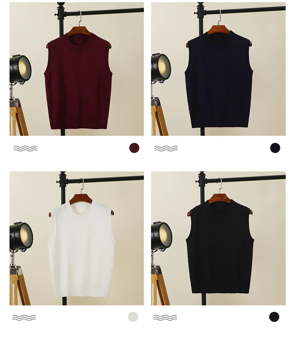 Tops Female Vest Clothing Blouse Preppy Style Aesthetic Sweater Sweaters Pullover Women Women's Warm Korean Padded Woman Knitted