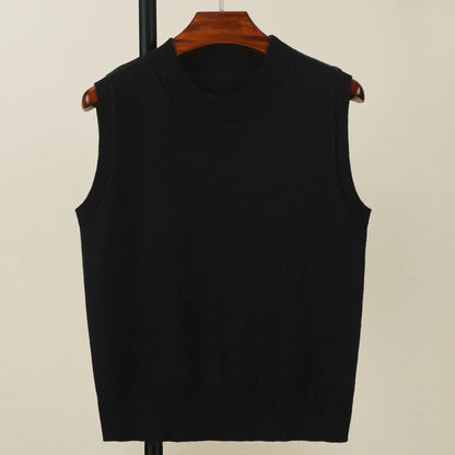 Tops Chaleco femenino Ropa Blusa Estilo preppy Suéter estético Suéteres Pulóver Mujer Cálido Coreano Acolchado Mujer Tejido