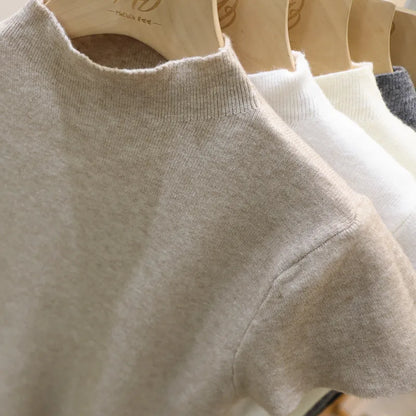 Camiseta de manga corta para mujer, top ajustado, cuello redondo, de punto, estilo urbano, estilo deportivo, Y2K 2025