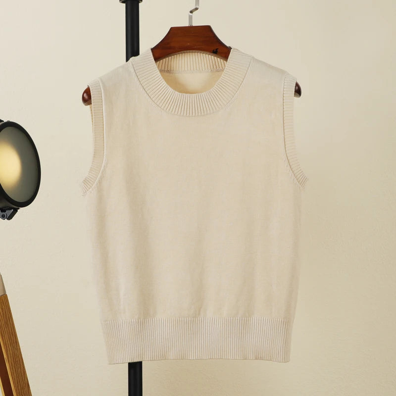 Tops Chaleco femenino Ropa Blusa Estilo preppy Suéter estético Suéteres Pulóver Mujer Cálido Coreano Acolchado Mujer Tejido