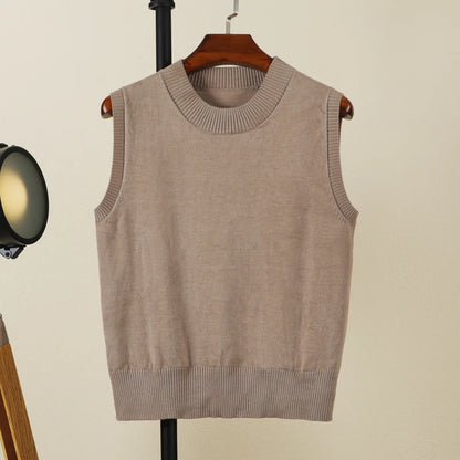 Tops Chaleco femenino Ropa Blusa Estilo preppy Suéter estético Suéteres Pulóver Mujer Cálido Coreano Acolchado Mujer Tejido