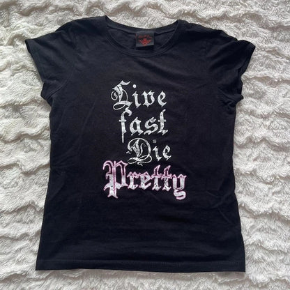 Women Aesthetic Clothing Goth Grunge Clothes for Women Harajuku 90s Clothes Vintage Baby Tees Y2k Tops Trashy Y2k 2000s Crop Top